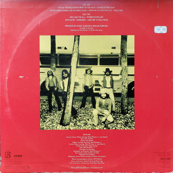 Hank Williams Jr. : The New South (LP, Album, RE)