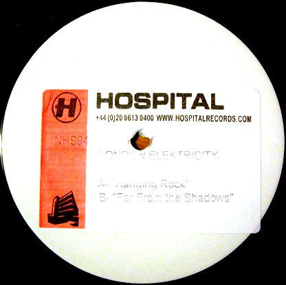 London Elektricity : Hanging Rock / Far From The Shadows (12", Promo, W/Lbl, Sti)