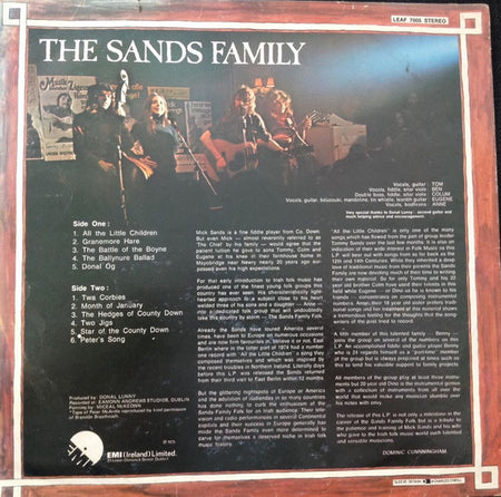 The Sands Family : You'll Be Well Looked After (LP, Album)