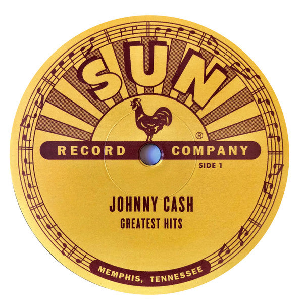 Johnny Cash : Greatest Hits - The Sun Records Years  (LP, Comp, Hal)