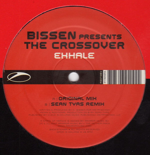 Bissen Presents The Crossover : Exhale (12")