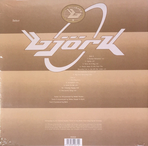 Björk : Debut (LP, Album, Ltd, RE, RP, Gol)