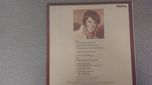 Elvis Presley : Welcome To My World (LP, Album)