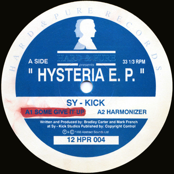 Sy-Kick : Hysteria E.P. (12", EP)
