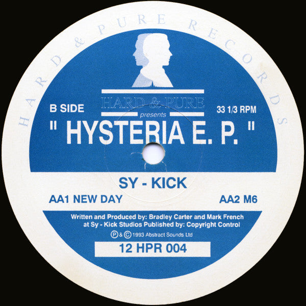 Sy-Kick : Hysteria E.P. (12", EP)