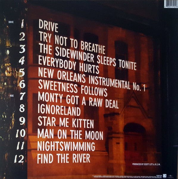 R.E.M. : Automatic For The People (LP, Album, RE, RM, 25t)