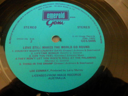 Lee Conway : Love Still Makes The World Go Round (LP, Album)