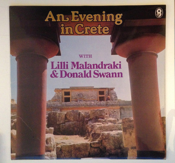 Lilli Malandraki, Donald Swann : An Evening In Crete  (LP, Album)