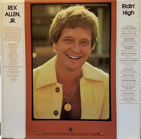 Rex Allen Jr. : Ridin' High (LP, Album)