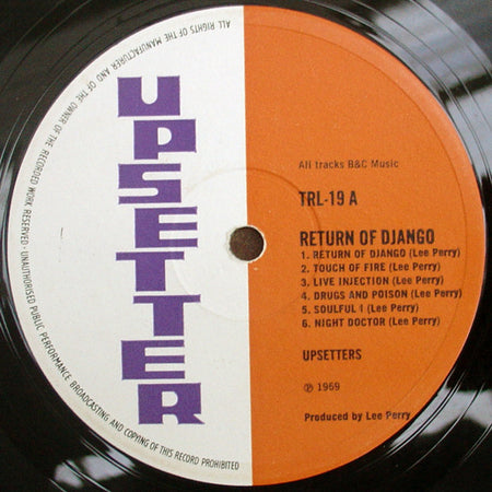 The Upsetters : Return Of Django (LP, Album, Gat)