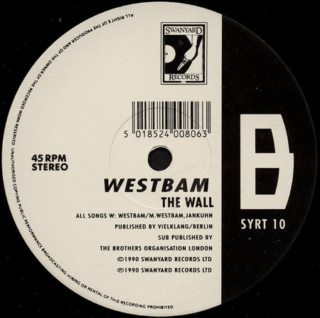 WestBam : The Roof Is On Fire! (Ultimate Mix) (12")