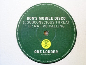 Ron's Mobile Disco : Subconscious Threat (12")