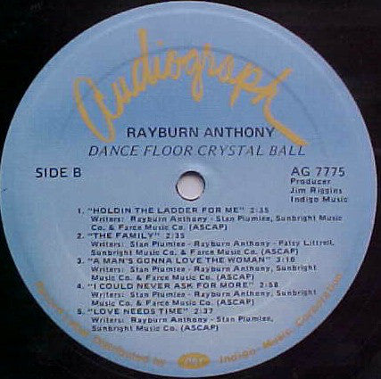 Rayburn Anthony : Dance Floor Crystal Ball (LP, Album)