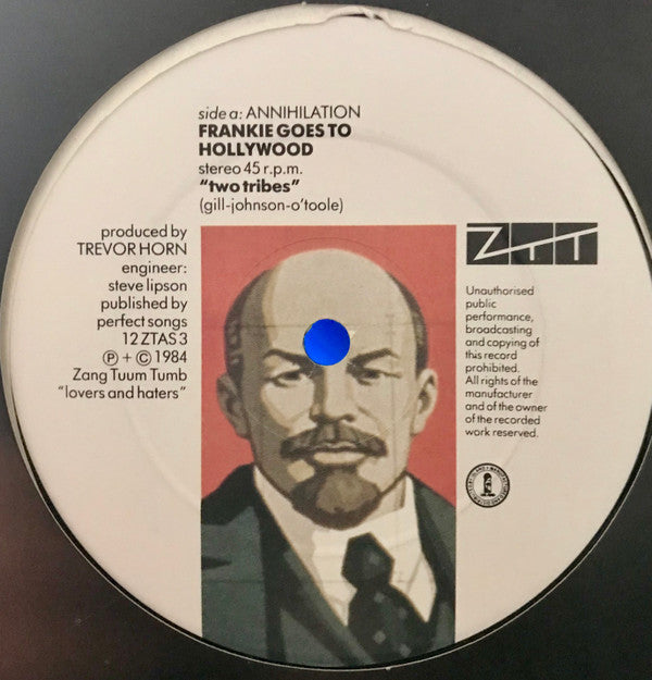 Frankie Goes To Hollywood : Two Tribes (12", Single)
