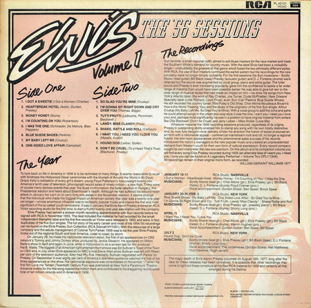 Elvis* : The '56 Sessions Volume 1 (LP, Comp, Mono)