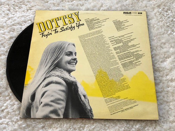 Dottsy : Tryin' To Satisfy You (LP, Comp)