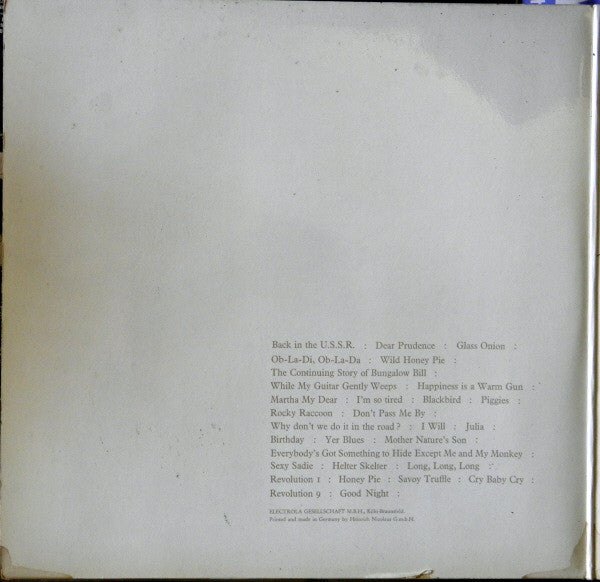 The Beatles : The Beatles (2xLP, Album, Num, RE)