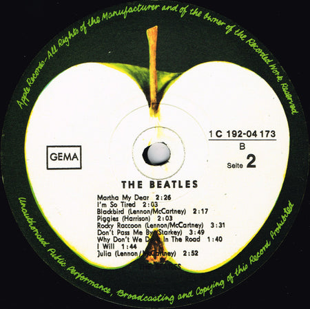 The Beatles : The Beatles (2xLP, Album, Num, RE)