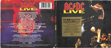 AC/DC : Live (CD, Album, RE, RM, Dig)