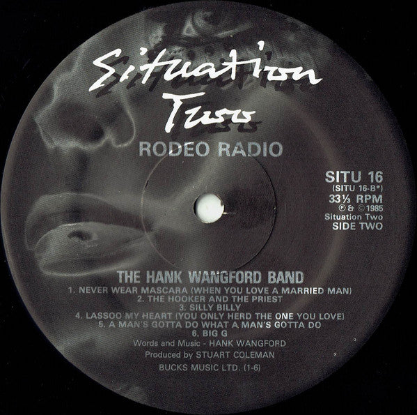 The Hank Wangford Band : Rodeo Radio (LP)