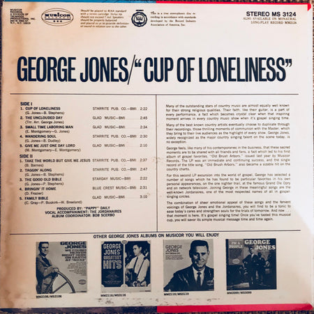 George Jones (2) : Cup Of Loneliness (LP, Album)
