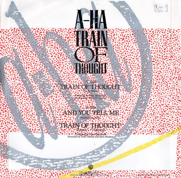 a-ha : Train Of Thought (12", Single, Dam)