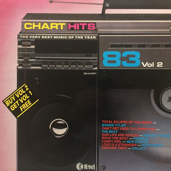 Various : Chart Hits 83 Vol 2 (LP, Comp, CBS)