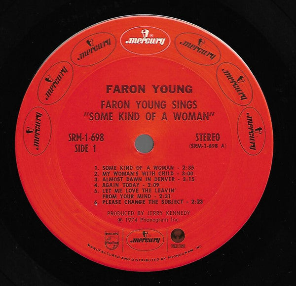 Faron Young : Faron Young Sings "Some Kind Of A Woman" (LP, Album)