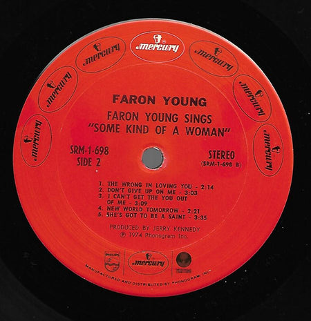 Faron Young : Faron Young Sings "Some Kind Of A Woman" (LP, Album)