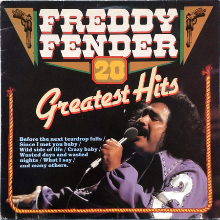 Freddy Fender (2) : 20 Greatest Hits (LP, Comp)