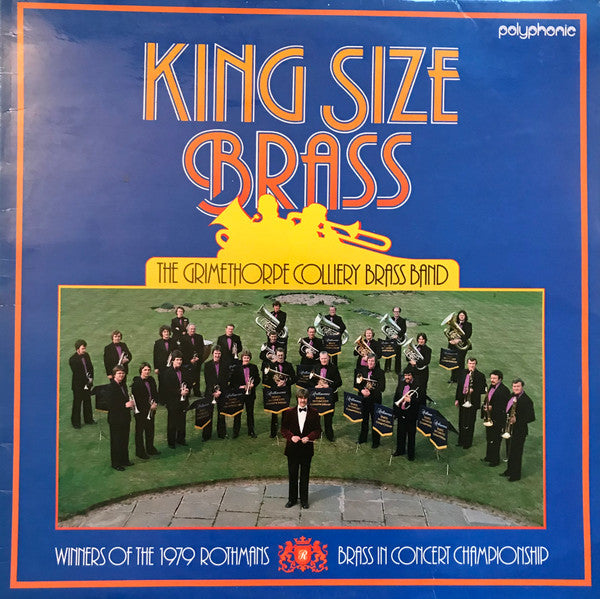 The Grimethorpe Colliery Band, Ray Farr : King Size Brass (LP)