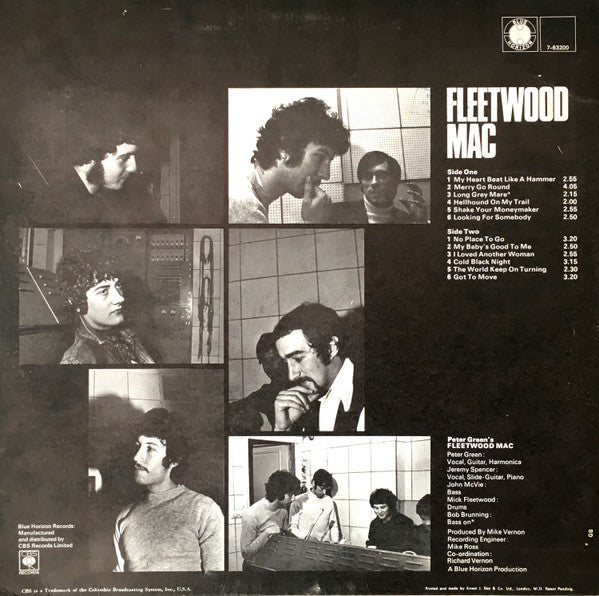Fleetwood Mac : Peter Green's Fleetwood Mac (LP, Album)