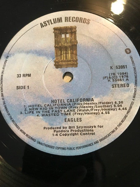 Eagles : Hotel California (LP, Album)