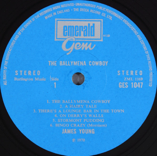 James Young (13) : The Ballymena Cowboy (LP)