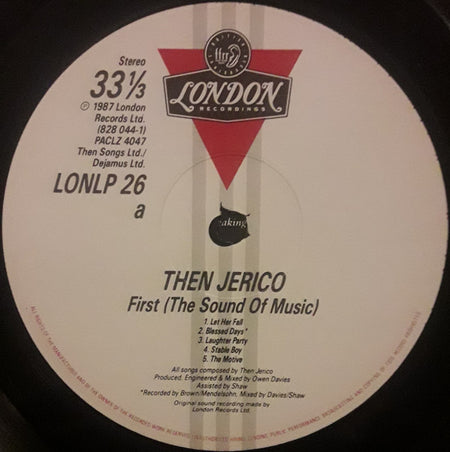 Then Jerico : First (The Sound Of Music) (LP, Album)
