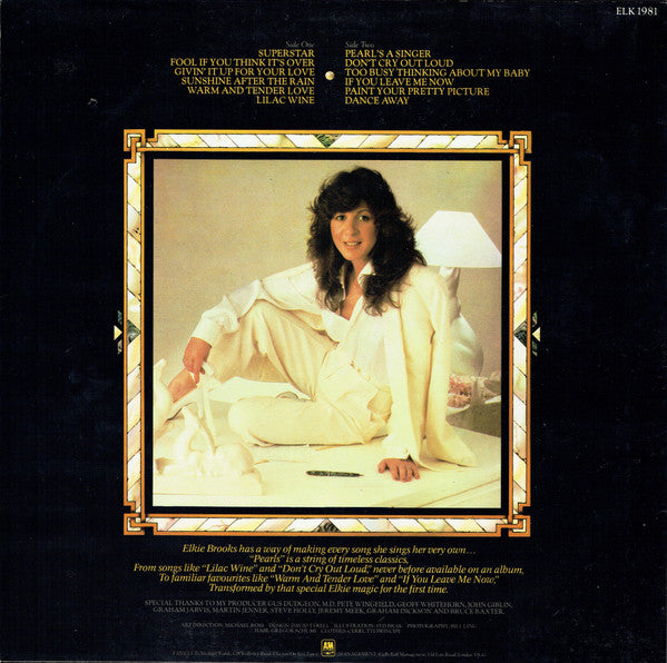 Elkie Brooks : Pearls (LP, Album, Comp, CBS)