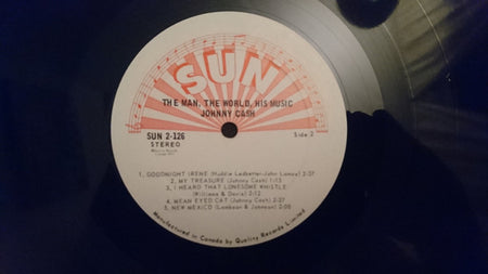 Johnny Cash : The Man, The World, His Music (2xLP, Comp)