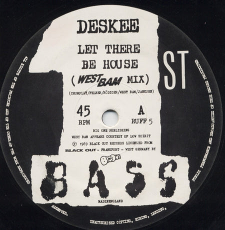 Deskee : Let There Be House (12")