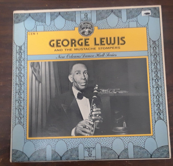 George Lewis (2) With The Mustache Stompers : George Lewis With The Mustache Stompers (LP, RE)