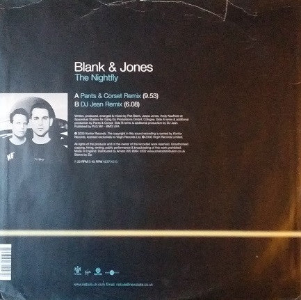 Blank & Jones : The Nightfly (12")