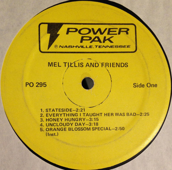 Mel Tillis : Mel Tillis And Friends (LP, Album, Comp)
