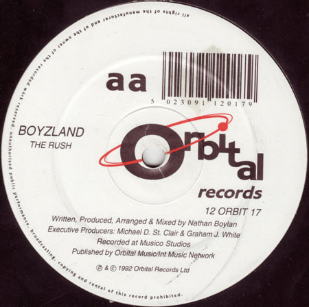 Boyzland : Higher (12")