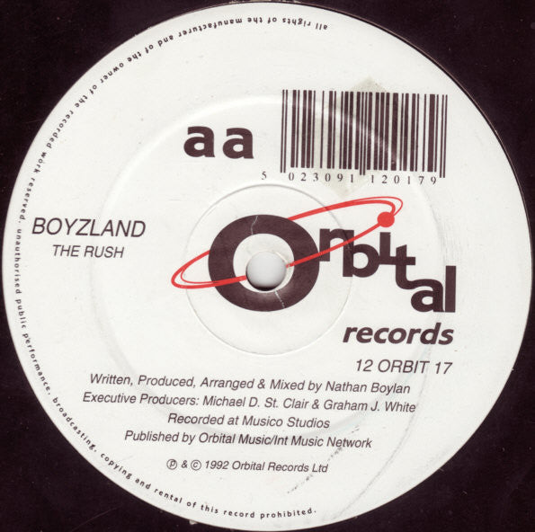 Boyzland : Higher (12")