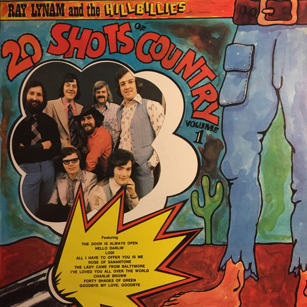 Ray Lynam & The Hillbillies : 20 Shots Of Country Volume 1 (LP)