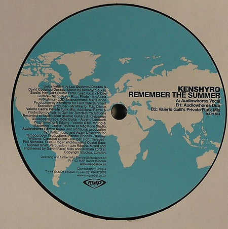 Kenshyro : Remember The Summer (12")