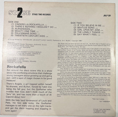 Cindy Lee (10), John Bassett, Ken Bolam, Step Morley : Rockafella (LP)