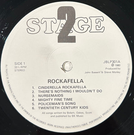 Cindy Lee (10), John Bassett, Ken Bolam, Step Morley : Rockafella (LP)