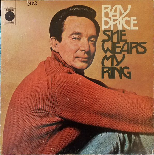Ray Price : She Wears My Ring (LP, Album)