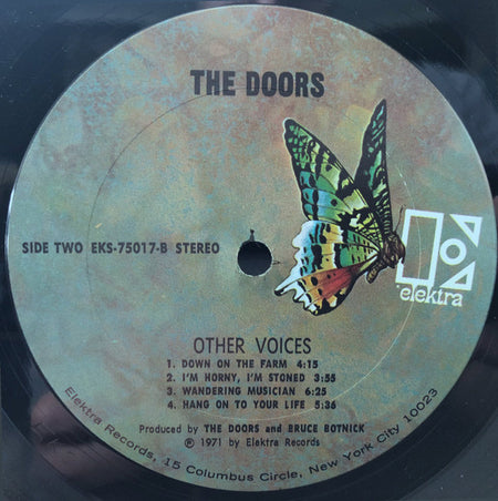 The Doors : Other Voices (LP, Album, Pit)