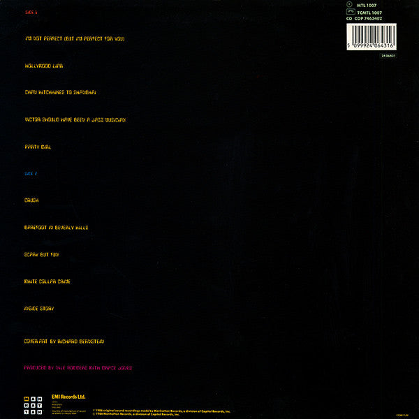 Grace Jones : Inside Story (LP, Album)